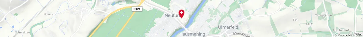 Kartendarstellung des Standorts für Apotheke Zur Hofmühle in 3363 Neufurth